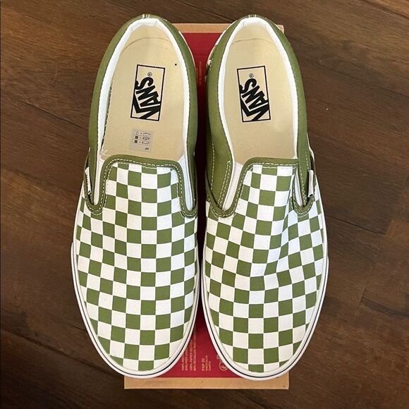 Vans classic Slip-On  color thoery checkboard men size 10.5 - Picture 2 of 5